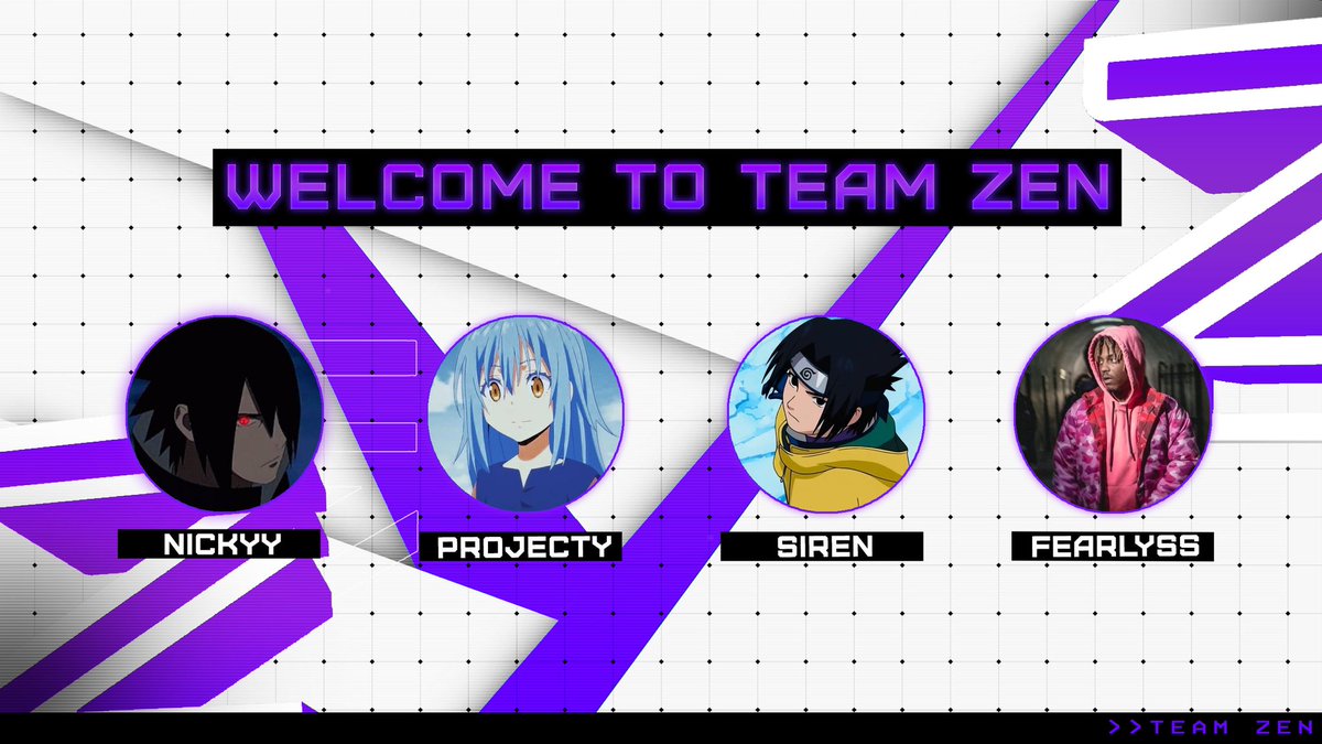 ZenSection's tweet image. Welcoming our newest leads to the team! 

👤: @wtfnickyy 
👤: @projectywyd 
👤: @sirenloll 
👤: @Fearlyyss 

Who else deserves to be picked up? 😈