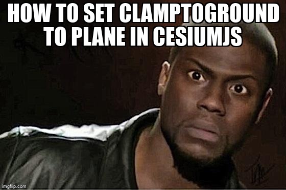 overflow_meme's tweet image. How to set ClampToGround to Plane in CesiumJS stackoverflow.com/questions/6854… #cesium #html5canvas #javascript