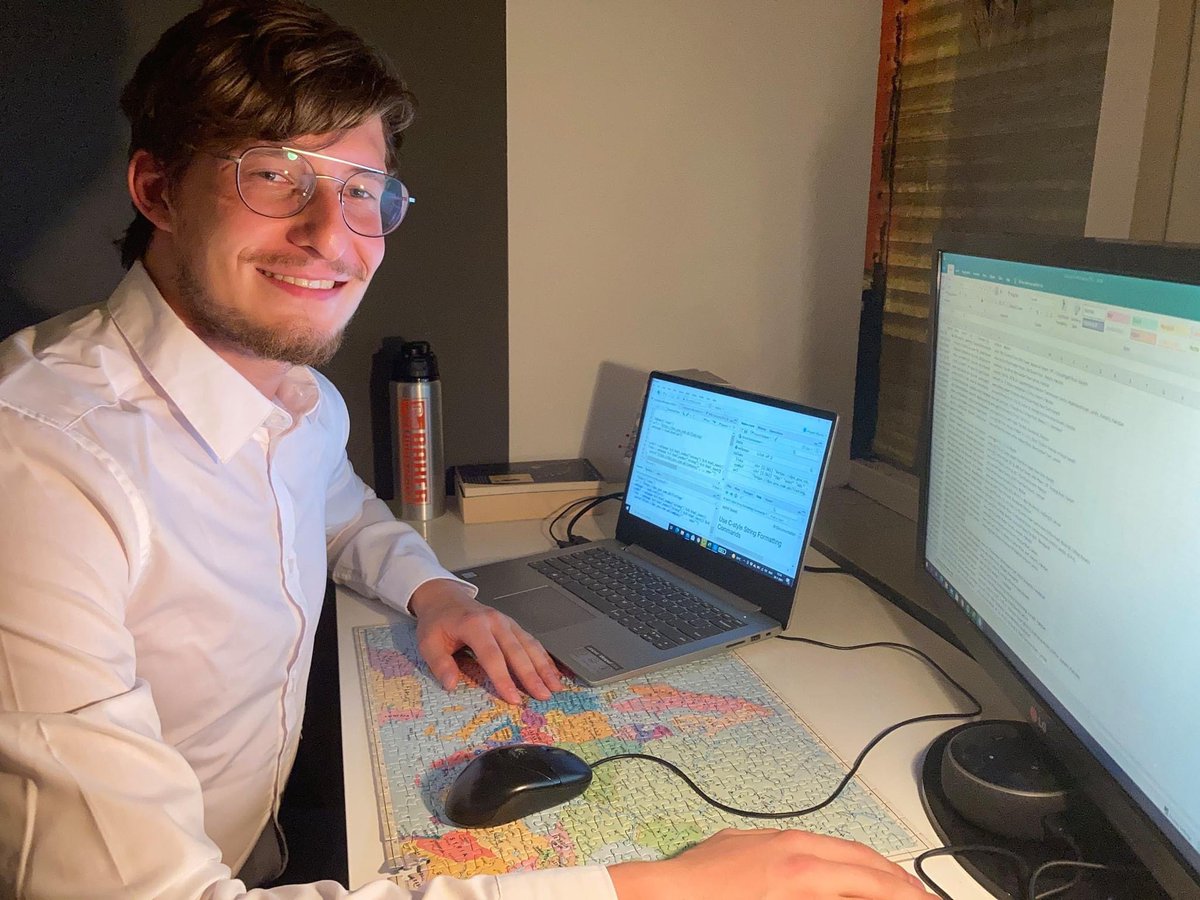 StudentLifeBU's tweet image. It’s National Intern Day! Here are some of our Baker Summer interns. Mia Wilhoit (right), Lenexa Police; McKenzie Kuhlman (right), Point O'Pines Camp; Luca Janssen, Midwest Foreign Policy Institute; Mackenzie Chinn, Sunflower State Games. #BakerUniversity #BakerU #BakerWildcats