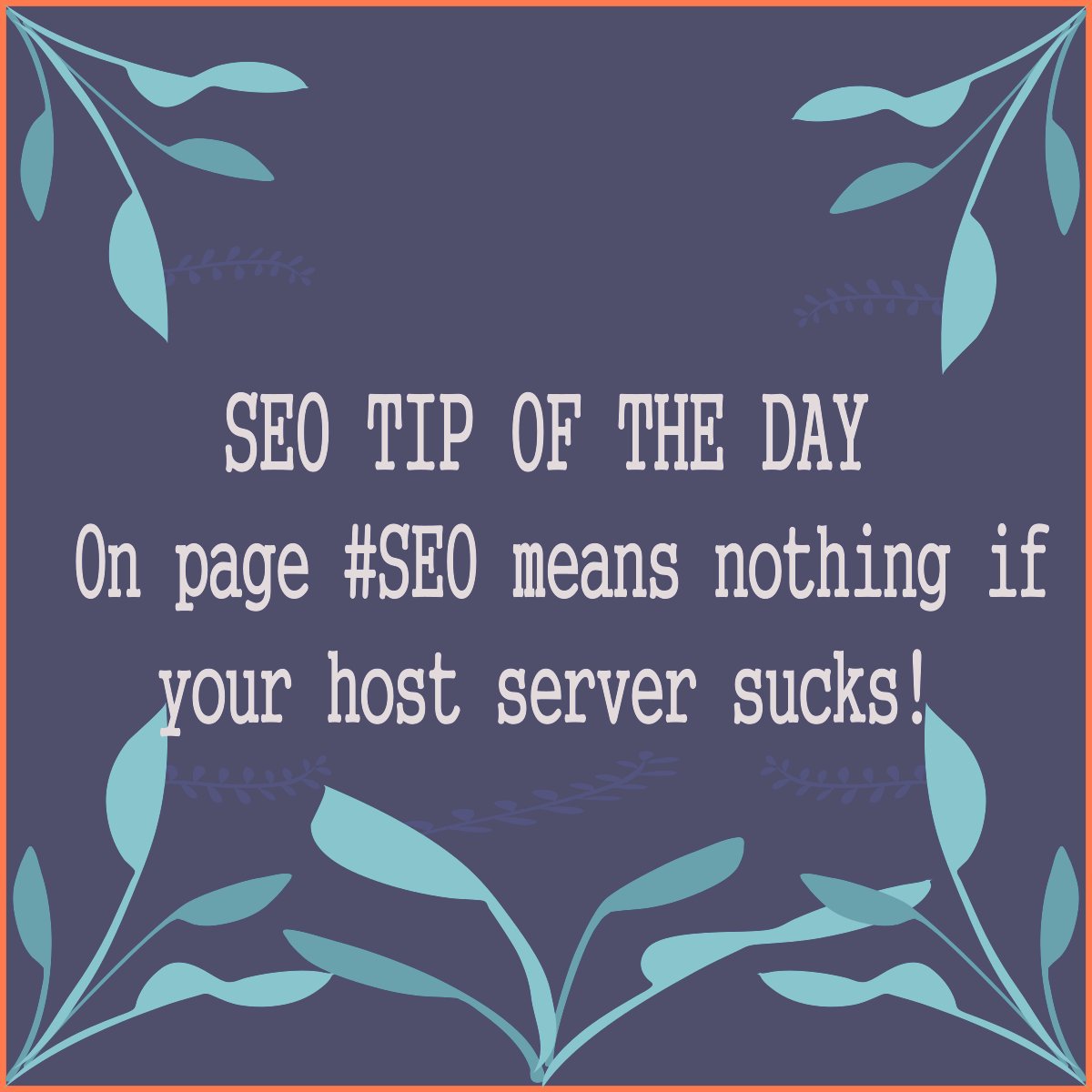 tweetgirlmem's tweet image. List the all time crappiest web host you have ever  had the pleasure to work with - and never will again. 

People look at you weird when you tell them their web server sucks and they need to migrate to a new service.  In #SEO #timetofirstbyte does matter!