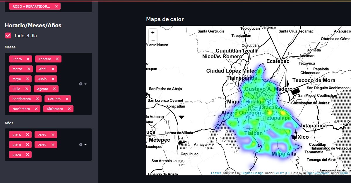 jjavoj's tweet photo. Última actualización, ahora hasta junio 2021, de cdmx-c-d-a que te deja explorar el dataset de carpetas de investigación de la fgj en la cdmx.

https://t.co/CZXidl0GO1

Lo malo es que los datos están sesgados a las personas que denuncian y a su vez a las carpetas que se inician. https://t.co/qbbBRPrrUE