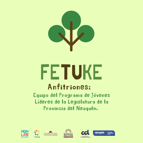 NQN_LAB's tweet photo. El sábado 31 a las 11hs arranca #Fetuke
Lxs #JovenesLideres2021
@LegislaturaNqn reciben a jóvenes de toda la provincia del Neuquén, de todas las regiones de Argentina y de varias Ciudades de Latinoamérica para (re)pensar juntos, aquí, ahora y colaborando los sueños del presente! https://t.co/aG7JsFKG4I