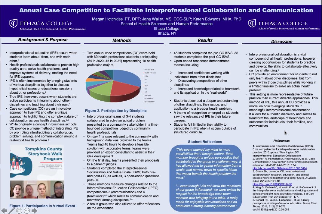 dr_rambob's tweet image. The virtual #posterpresentations at #HIPE2021 are amazing. Congratulations to all presenters 👏🏽👏🏽👏🏽 
@HeartlandIPE 
@DesMoinesUniv 
@ClarksonCollege 
@Creighton 
@unmc