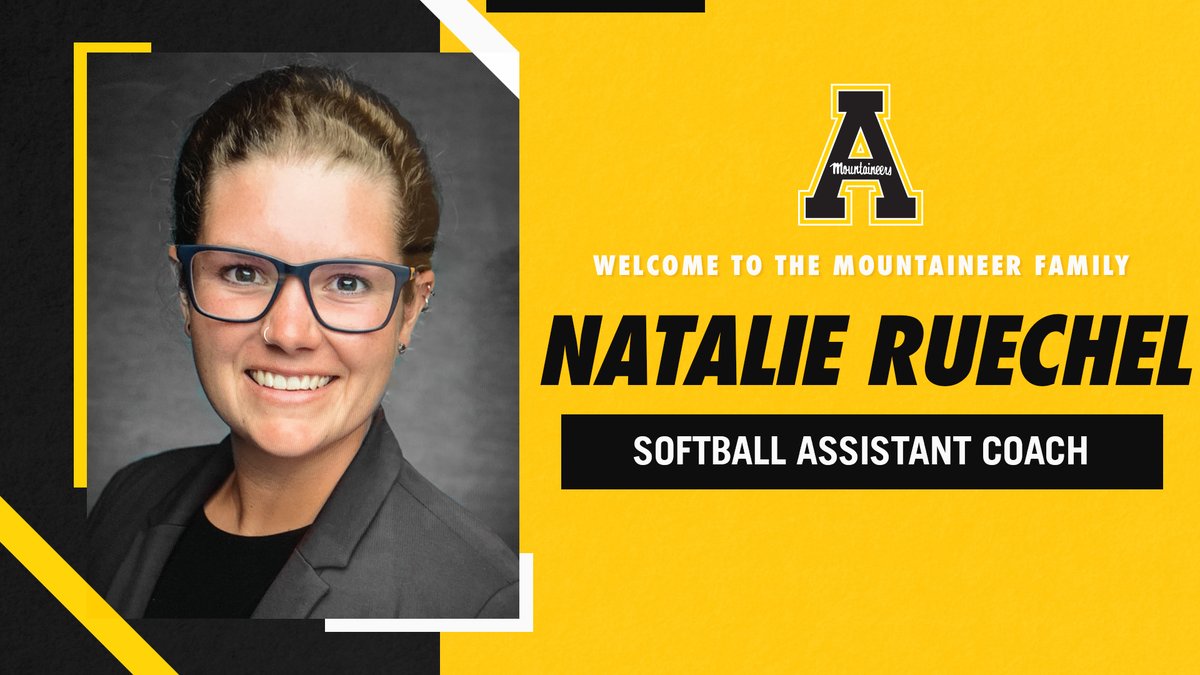 App State Softball on Twitter "Excited to coach_ruechel as our new pitching coach! 🔗