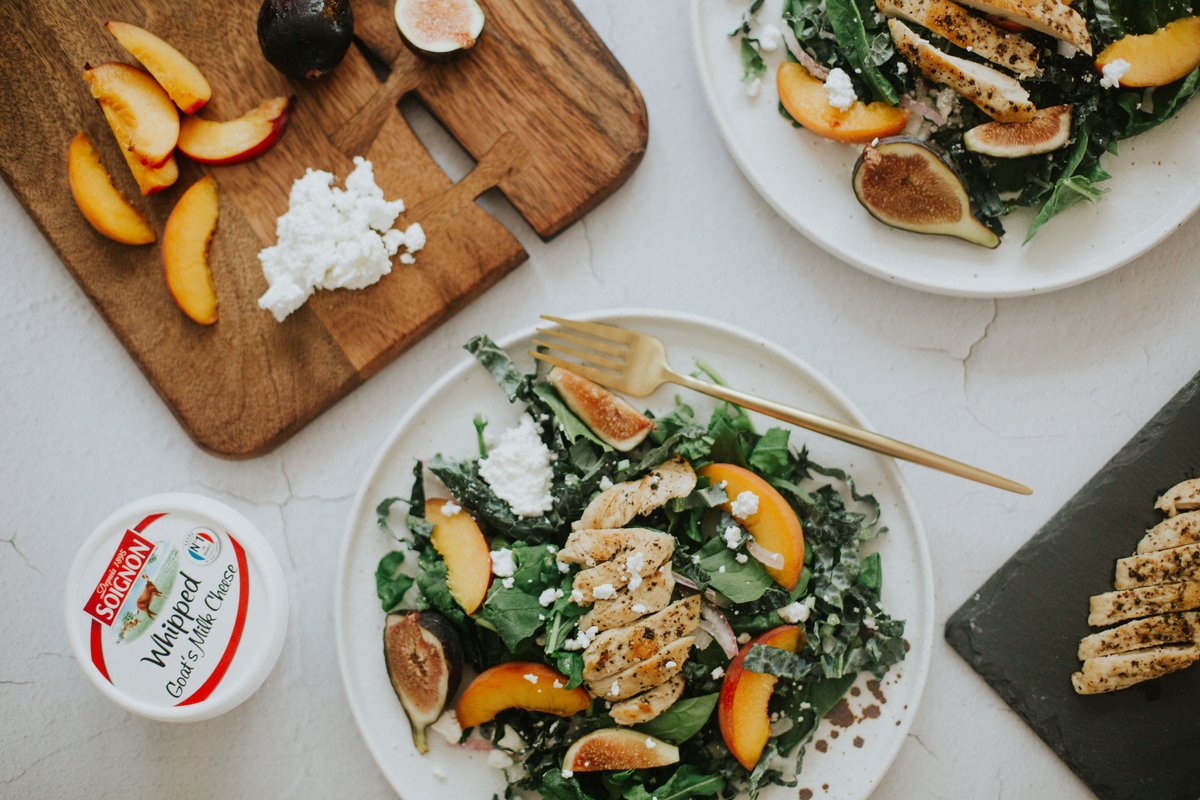 Soignon_US's tweet photo. Might get our peaches out in Georgia…. DEFINITELY get our goat cheese from Soignon.💯🍑🧀 https://t.co/STThnlijdI