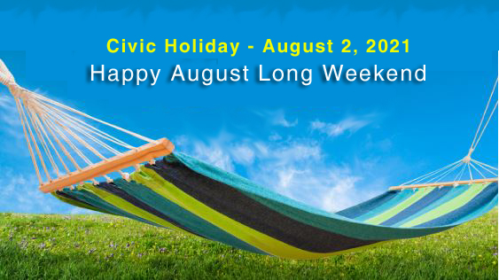 karcherprowash's tweet photo. Just a reminder that we're closed Monday Aug 2nd for the Civic holiday; enjoy your long weekend. ☀️😎 https://t.co/Iod5af6w1C
