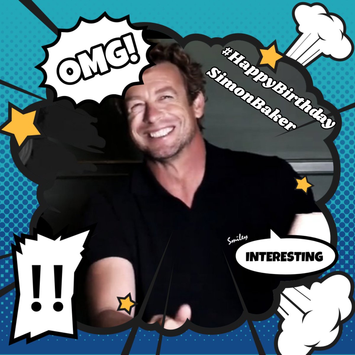 BakerWeek's tweet photo. #BakerWeek2021
Day 8:
#HappyBirthdaySimonBaker ๐ฅณ
Allright people, it's already July 30th in Australia and it's now time for us to congratulate to our Simon:
"Happy Birthday, dear Simon Baker!"ย ๐๐๐๐ฅ๐ฅณ ๐โค
#SimonBaker #BakerWeek https://t.co/IulTxCNBjj