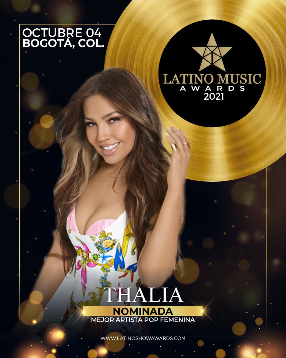 ThaliaChart's tweet image. .@thalia ha sido nominada a "Mejor Artista Pop Femenina" en los Latino Music Awards 2021.

— Vota en el siguiente link: 
latinoshowmusicgroup.com/wp/poll/mejor-…