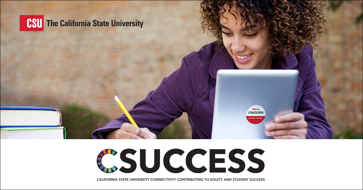 calstate's tweet photo. Attention incoming CSU students! New first-year and transfer students at 8 campuses are eligible to receive an iPad bundle​ as part of #CSUCCESS, the university's new initiative to close the tech equity divide.

Find out how to register at https://t.co/3kg1E0MyPK.

#CalStateTech https://t.co/piWMp8qGhM