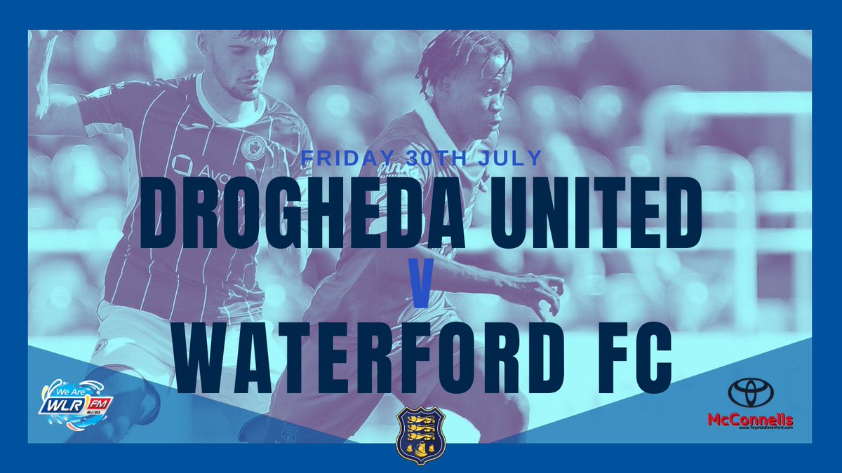 Back on the road again. This time to Co Louth. Full live coverage on WLR from 7.30pm thanks to McConnells Toyota Waterford. ⚽️⚽️⚽️ You cannot beat LIVE football ⚽️⚽️⚽️