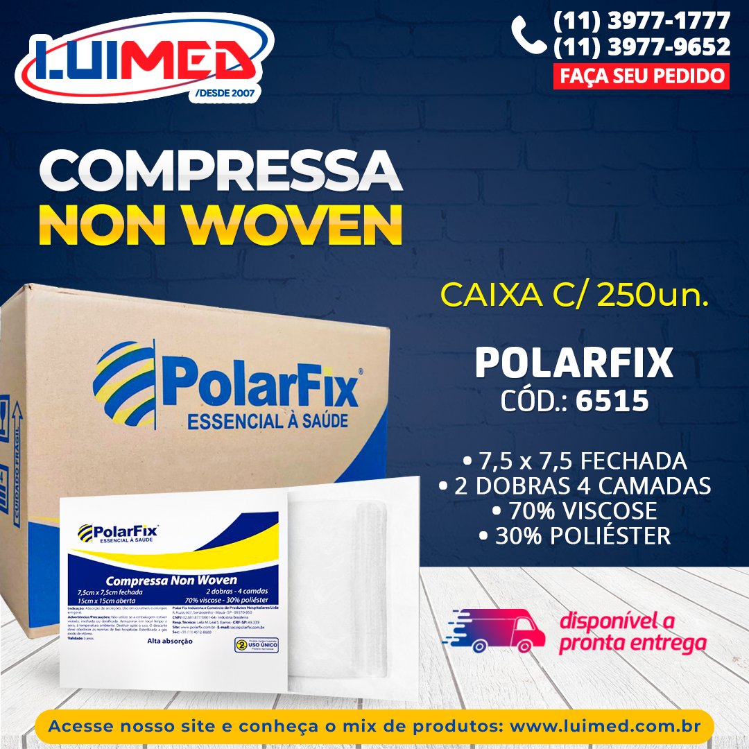 LuimedDH's tweet photo. Compressa Non Woven Polarfix - Caixa Com 250un.
Cód.: 7883
.
Faça seu pedido:
📞(11) 3977-1777
📨vendas@luimed.com.br
.
.
#luimed #compressa #compressagaze #polarfix #enfermagem #enfermeira #nfermeiro #enfermeiras #farmacia #farmacias #drogarias #clinica #clinicas #hospital https://t.co/JqMDmQ0FjD