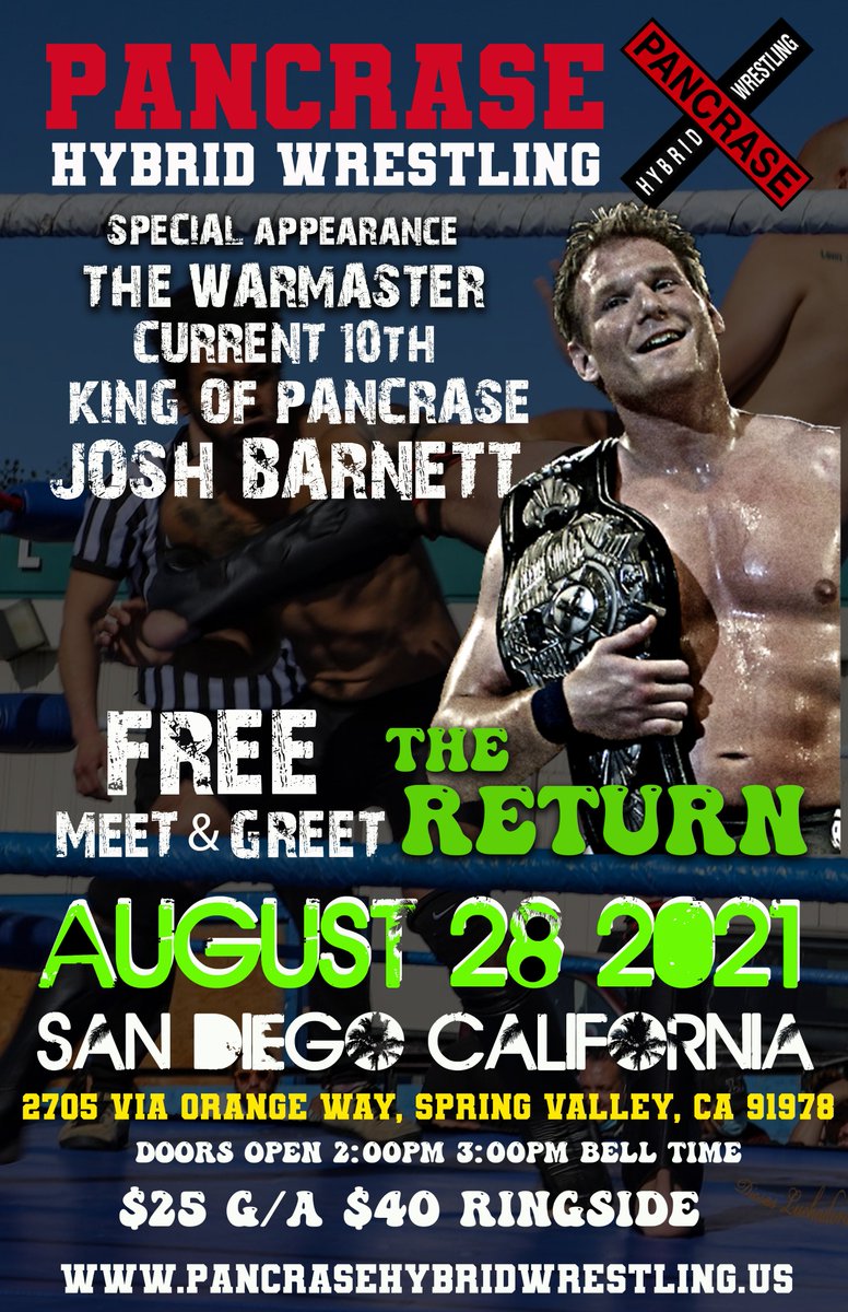 Pancrase Hybrid Wrestling™ (@PancraseH) / Posts / X