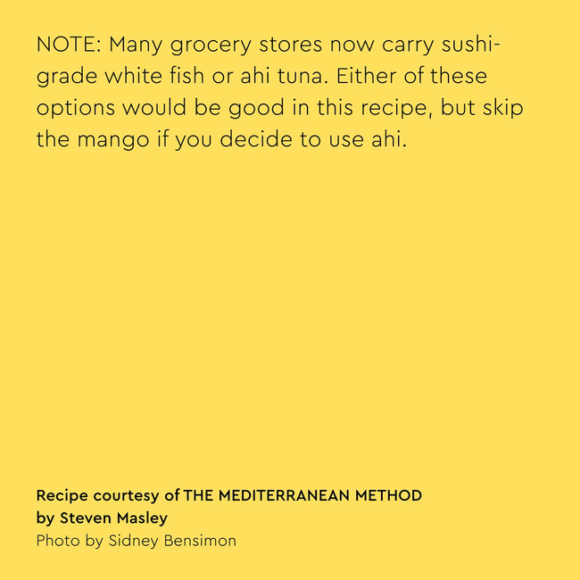 wellenoughbooks's tweet image. Hosting this weekend? This simple White Fish Ceviche is fresh, light, full of flavor and sure to delight friends and family! Swipe for the full #FridayRecipe from The Mediterranean Method by @StevenMasley!