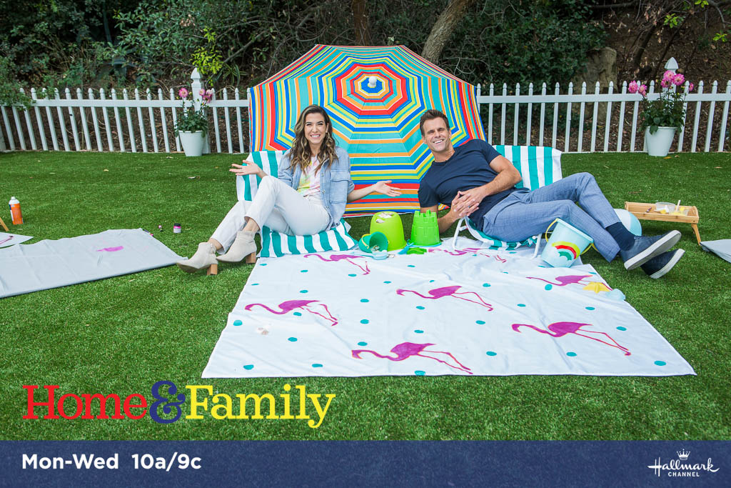 Home & Family (@homeandfamilytv) on Twitter photo .<a href="/orlyshani/">Orly Shani</a> paints adorable flamingos on your shower curtain to create her DIY waterproof beach blanket! See how: hallmarkchannel.com/home-and-famil… .<a href="/orlyshani/">Orly Shani</a> paints adorable flamingos on your shower curtain to create her DIY waterproof beach blanket! See how: hallmarkchannel.com/home-and-famil…