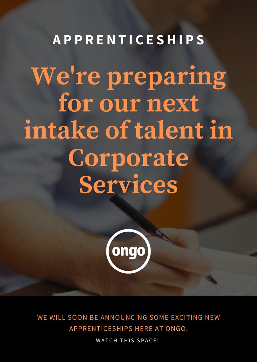 OngoRecruitment's tweet photo. Want to work for one of the largest local employers? Watch this space! Exciting new apprenticeships coming soon.... https://t.co/3QGmlyqaZ9