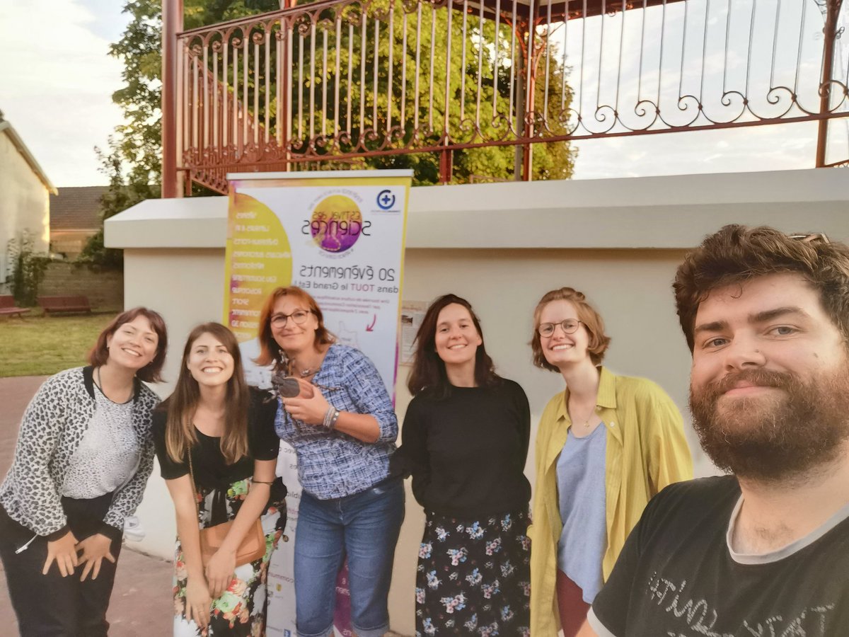 communicasci's tweet photo. Super intervention de @sandrinecapizzi* et @CarravieriIrene** à #Verzenay 

Spoiler alert : les tiques ne meurent pas après un cycle en machine à laver à 40°C  😱

* @LCPME_CNRS_UL @Univ_Lorraine
@CNRS_Centre_Est
** @TousChercheurs @ci_ticks @UMR_IAM @labexARBRE @Univ_Lorraine https://t.co/4GteRsJOGh