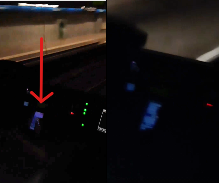 DanyTorterolo's tweet photo. @rac1 hace un tiempo vi un video de un chofer de bus con el movil...  pues aquí les dejo una del METRO... (que no es la única)  que además me enseña la peineta cuando le grabo.  Tengo el video si lo quieren... https://t.co/Iox0qyIOrQ
