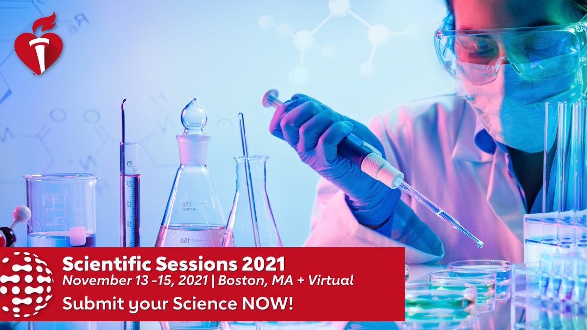 Share the latest cardiovascular and stroke science with colleagues around the world at #AHA21. Submit late-breaking basic science abstracts through 8/12. spr.ly/6013yeRuP
