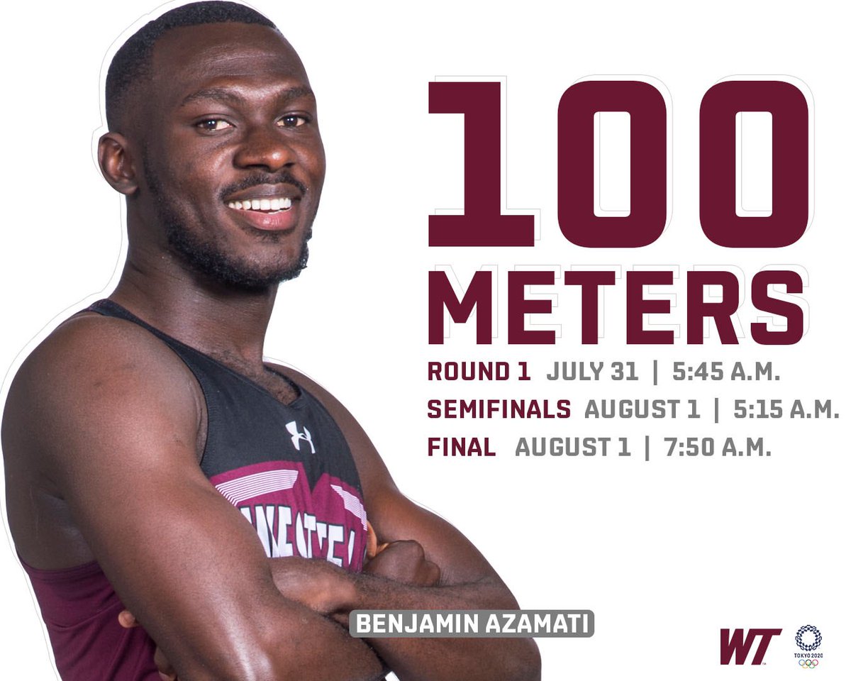 WTAMU_XCTF's tweet photo. Ben is days away from making his Olympic debut. 

https://t.co/scEiJSZDAG

#BuffNation | #Tokyo2020 https://t.co/XIA0BHPAk7