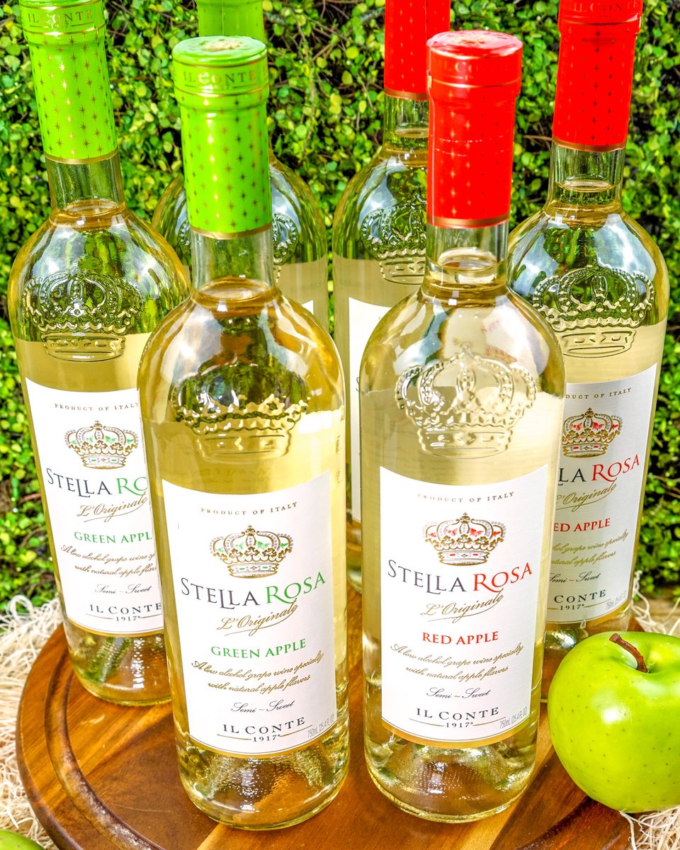 AceofGray's tweet photo. Green & Red Apple Stella Rosa is back in stock!! You know what they say, an Apple a day keeps the Doctor away! ๐ Grab a bottle today for just $15.99 or Buy 6 or More & Save 10%!
#ShopAceofGray #GreatGifts #BacktoSchool #StellaRosa #Stellabrate #RedApple #GreenApple... https://t.co/Q38P8Jv2qq