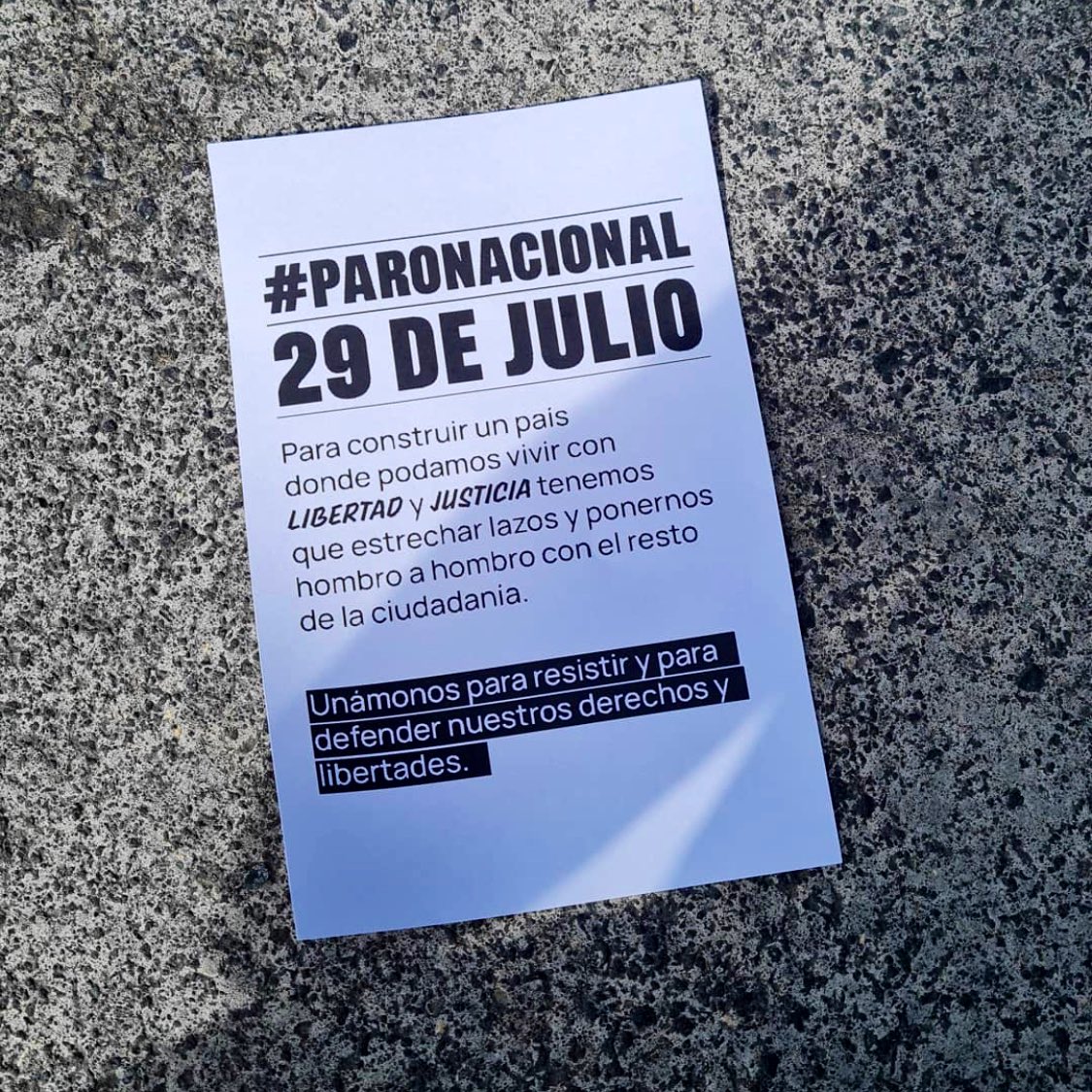 paraisodesigual's tweet photo. ¡Qué linda es la digna rabia del pueblo organizado! Gracias a las autoridades ancestrales de todo el territorio nacional por convocarnos e inspirar esta jornada de lucha llena de amor, dignidad, valentía y convicción. No nos detengamos. La lucha sigue y sigue. #ParoNacional29J https://t.co/ltC0HFWE3p