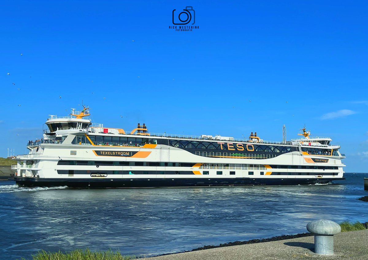 fotografierick's tweet photo. “Texelstroom TESO” #FotografieRickWesterink @TexelstroomTESO #Texel @TexelMijnEiland #veerboot #DenHelder https://t.co/no5SAKnO4D