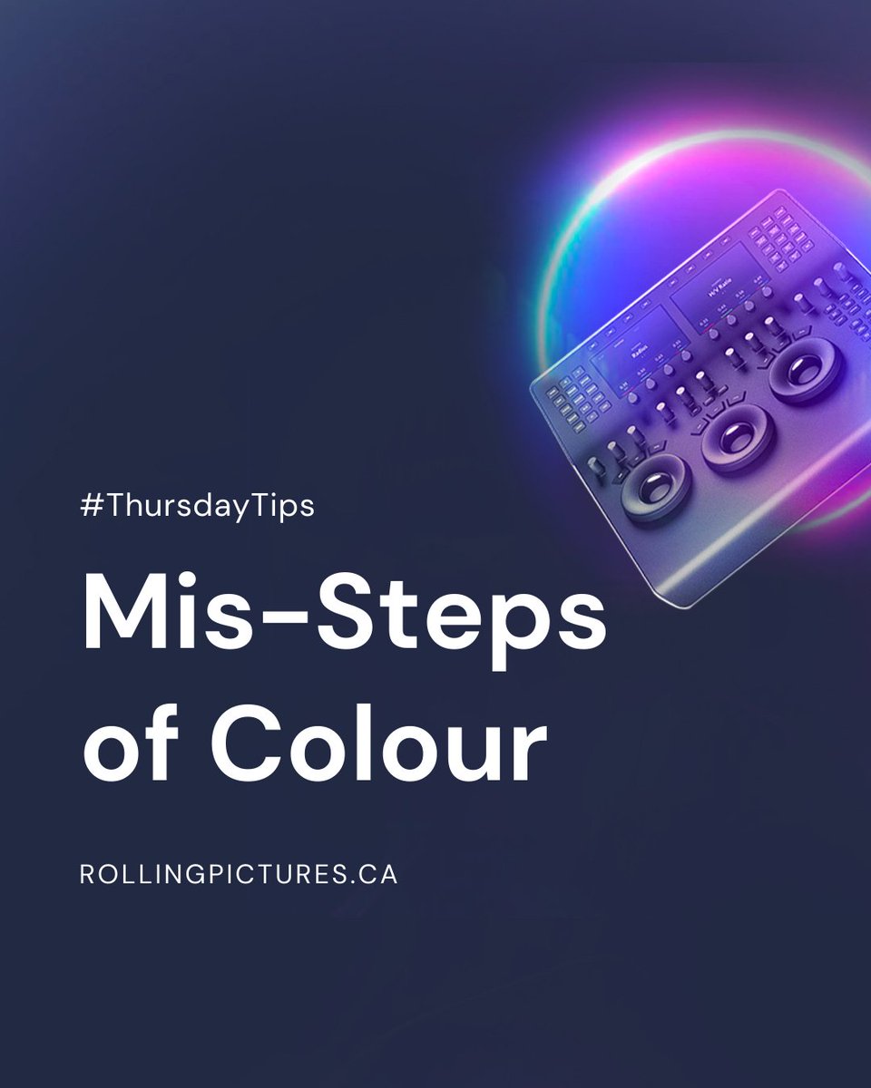 rollingpicture1's tweet image. #ThursdayTips coming from the best #postteam around! This week&apos;s tip coming from our talented Colourist Scott Hannigan!
.
.
One of the ways to avoid any Mis-Steps in Colour!
.
.
#postproductiontips #colour #colourist #colourgrading #advice #guidance #filmtips #filmmakertips