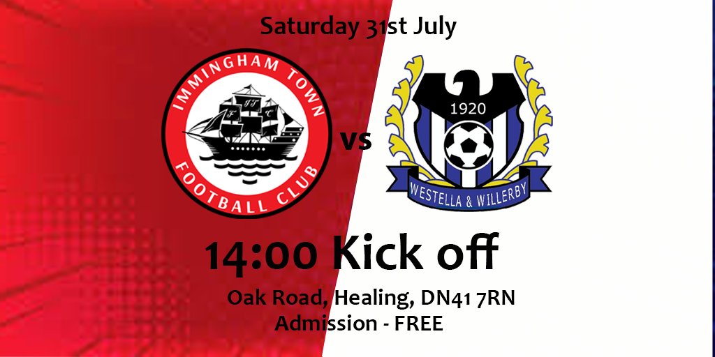 Saturday we welcome <a href="/Westella_AFC/">Westella & Willerby</a> 

Game to be played at Healing 

2PM KO

#UTP