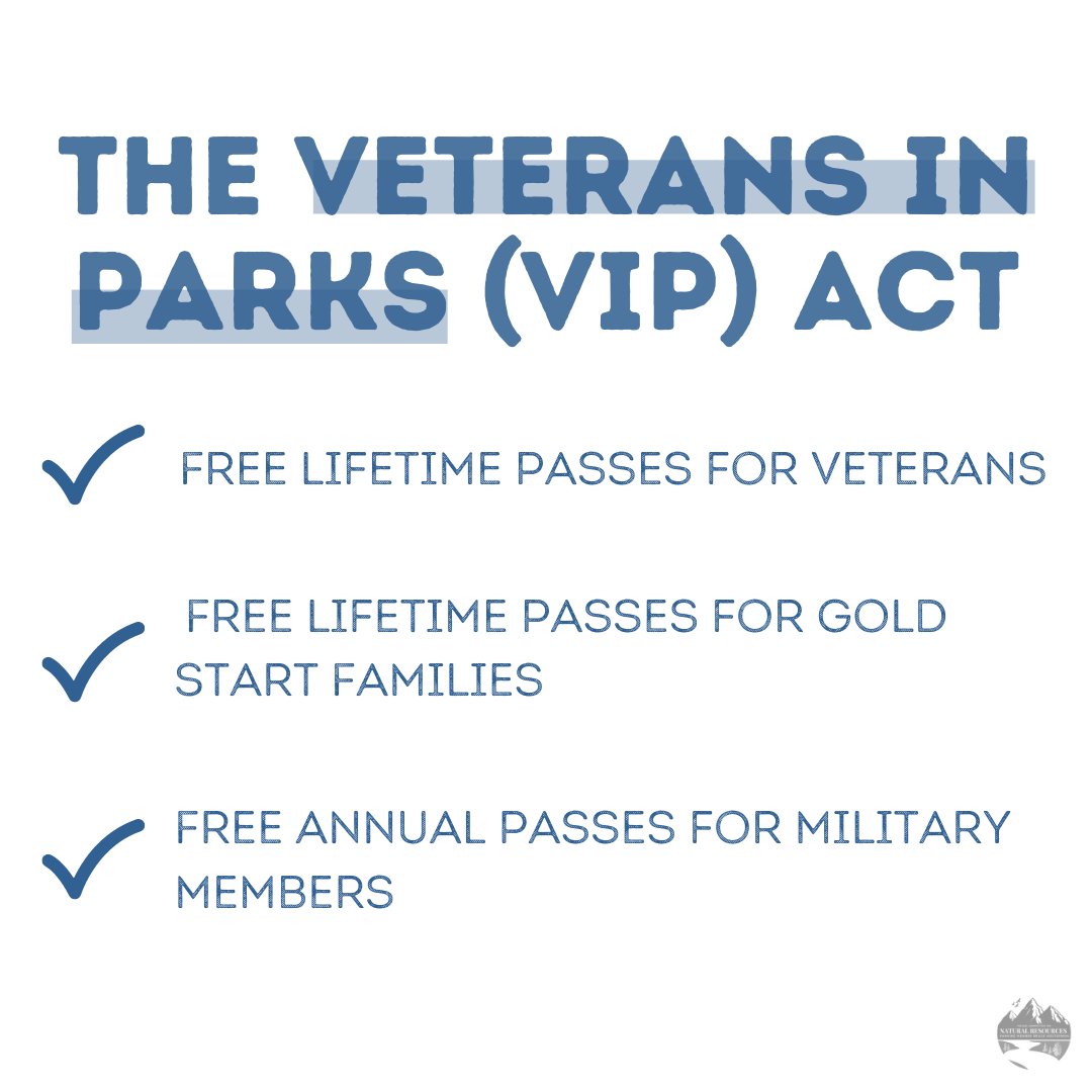 SenJohnCurtis's tweet image. America’s real VIPs are now one step closer to free access to America’s most iconic natural treasures. I'm proud to support the #VIPAct! 🇺🇸 #utpol