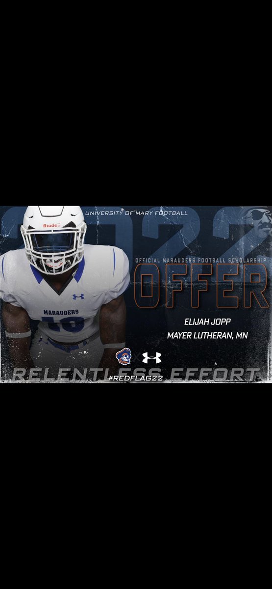 Grateful to receive an offer from the University of Mary!! <a href="/CoachGallatin/">Jared Gallatin</a>