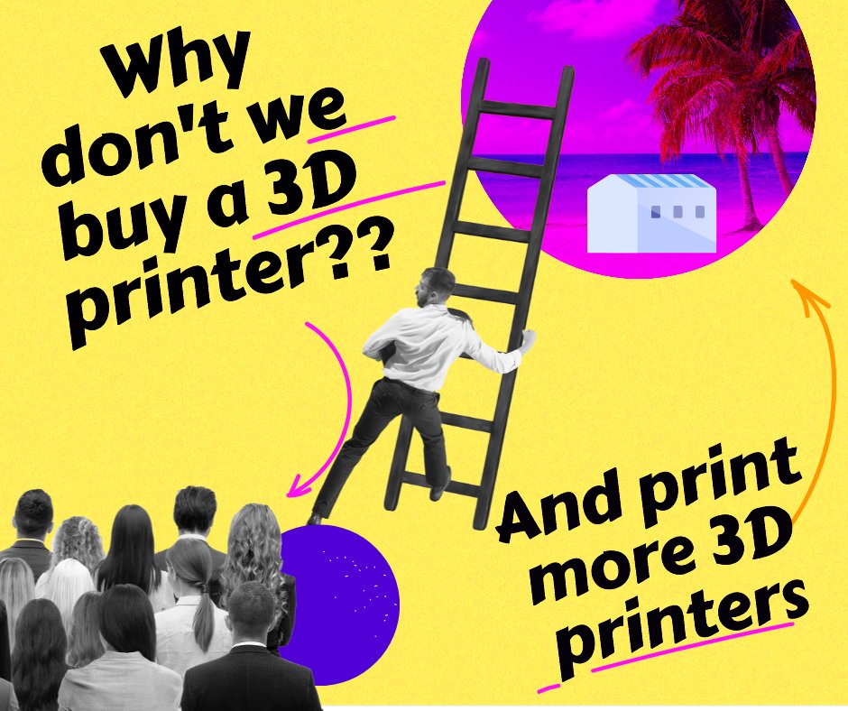 TalkWargaming's tweet image. Why don't we just print more printers? (The meta!)