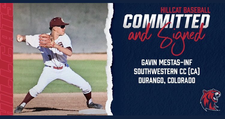 Southwestern Community College Baseball (@baseball_swc) on Twitter photo Another one off the board. <a href="/swcjags/">SWCJAGS</a> baseball player <a href="/g_mestas/">Gavin mestas</a> off to <a href="/RSUHillcats/">RSU Hillcats</a> ๐๐โพ๏ธโพ๏ธ๐๐ Another one off the board. <a href="/swcjags/">SWCJAGS</a> baseball player <a href="/g_mestas/">Gavin mestas</a> off to <a href="/RSUHillcats/">RSU Hillcats</a> ๐๐โพ๏ธโพ๏ธ๐๐