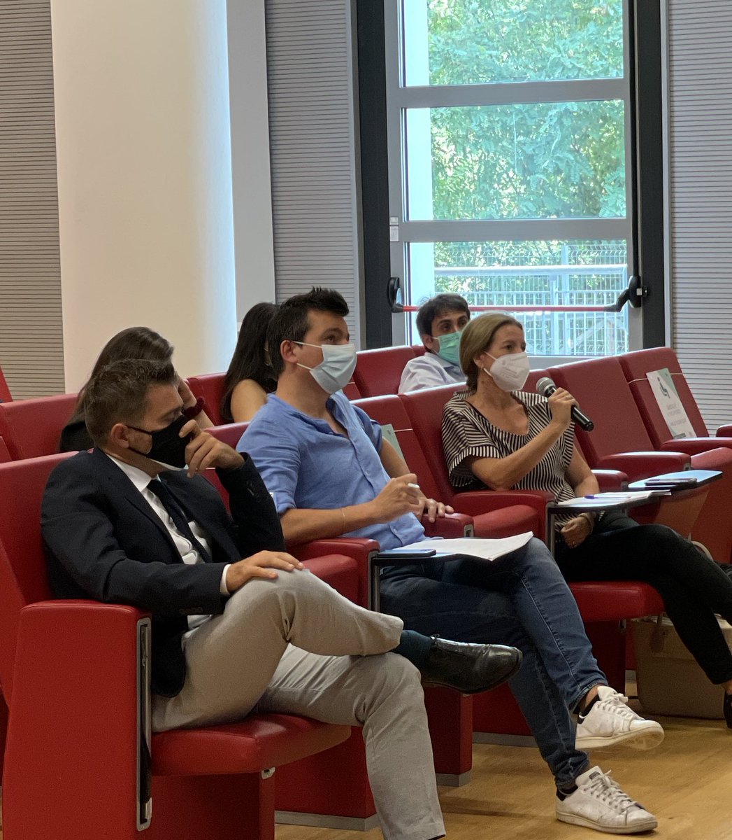 B2f2Phd's tweet photo. Today we had our first #B2F2 #retreat !
2nd-year #PhD student simulated their PhD #thesis #defense in front of an external examining commission, other PhD students and fellow professors.
Also our first chance to meet ππ π£ππ π’! An amazing day. https://t.co/yd12QzGkEP
