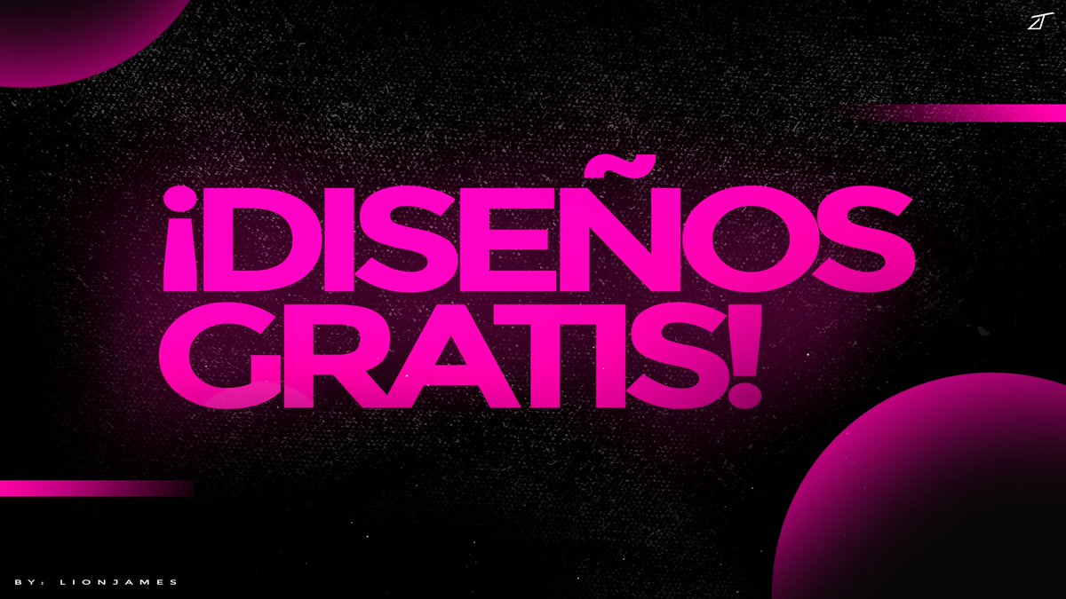 Bueno, ya estoy en mi primer directo, aquí diseñando gratis para los que se pasen y quieran algo bonito y rapidito.

📺twitch.tv/lionjames12