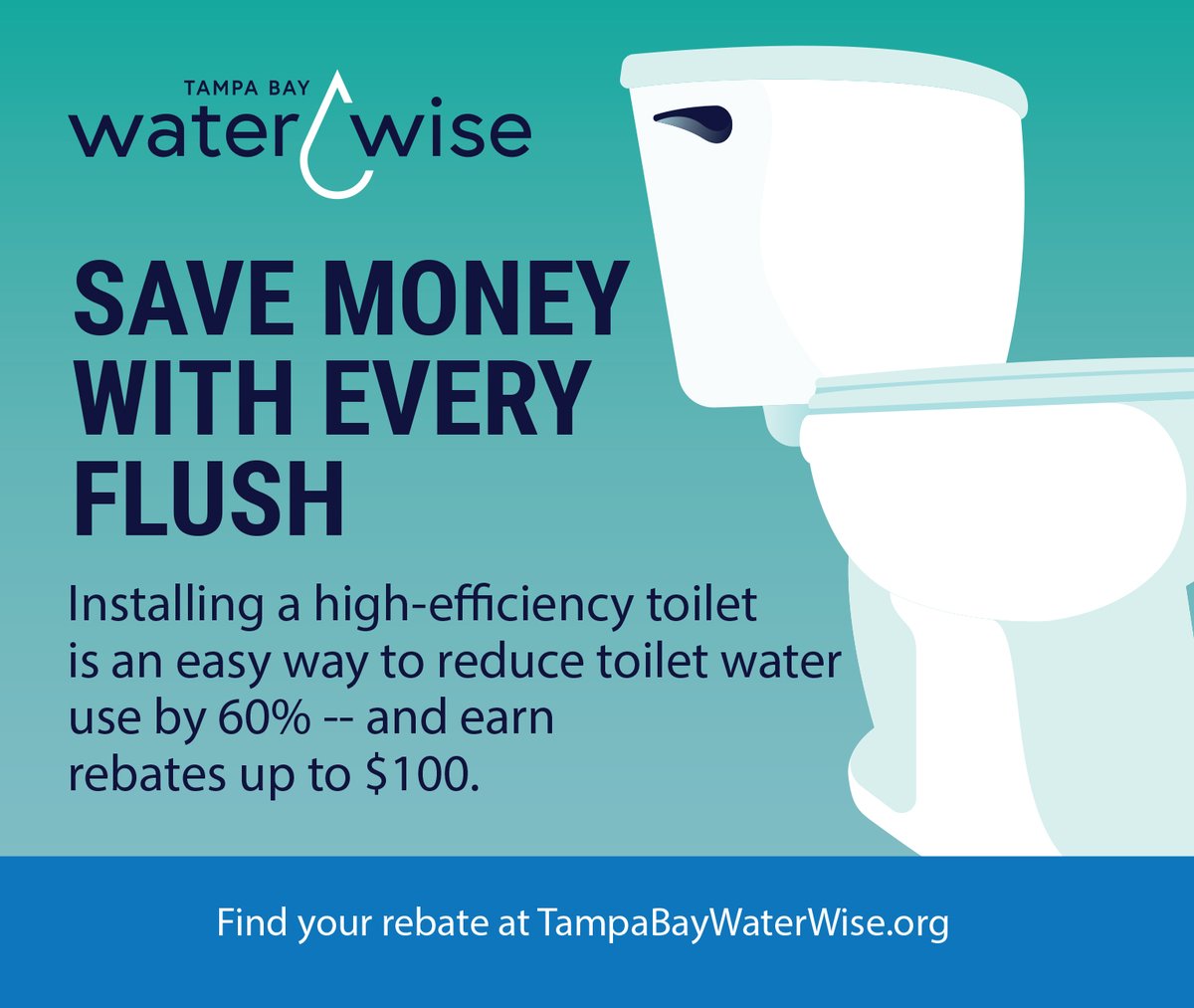 Pinellas County on Twitter: "Stop flushing money down the toilet by ...