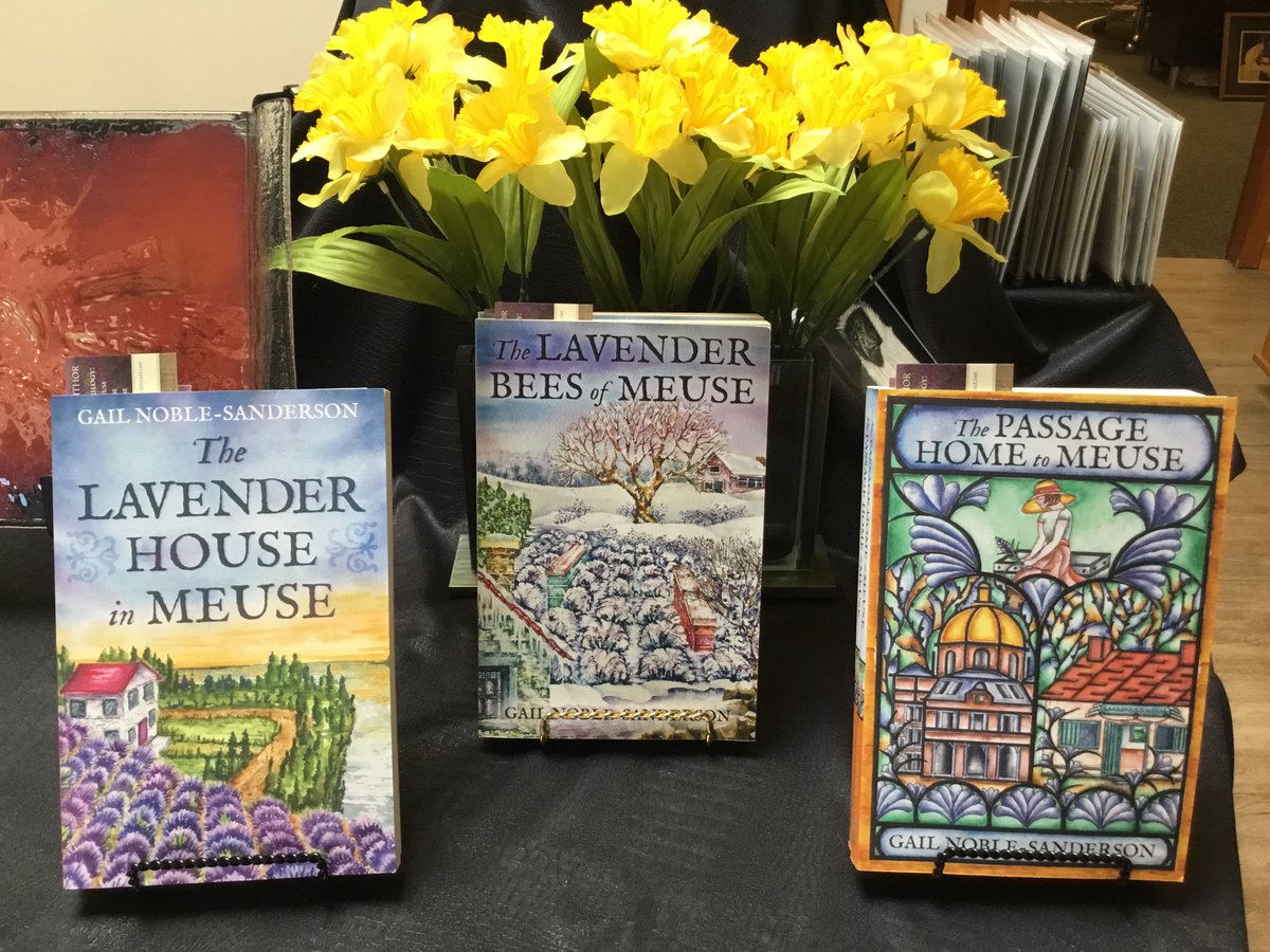 votchildrenorg's tweet photo. Gail Noble-Sanderson is a local award-winning historical fiction author.  Her book trilogy is excellent summer reading! https://t.co/N9iKX9o8Es