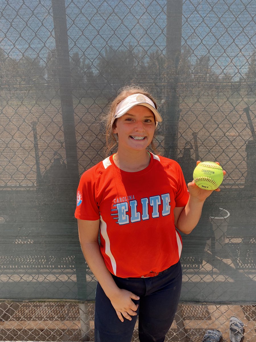 What.A.Week. Finished in the top 12 in the premier bracket! Went 3-5 on the day with a double, solo bomb, and a single. Threw out 3 runners and caught well! Hit .400 on the week with 2 bombs and 2 doubles! Excited to be back on the field in the fall!! <a href="/CarElite16uP_G/">Carolina Elite SC 16U National Press/Genovese</a> <a href="/PGFnetwork/">PGF</a>