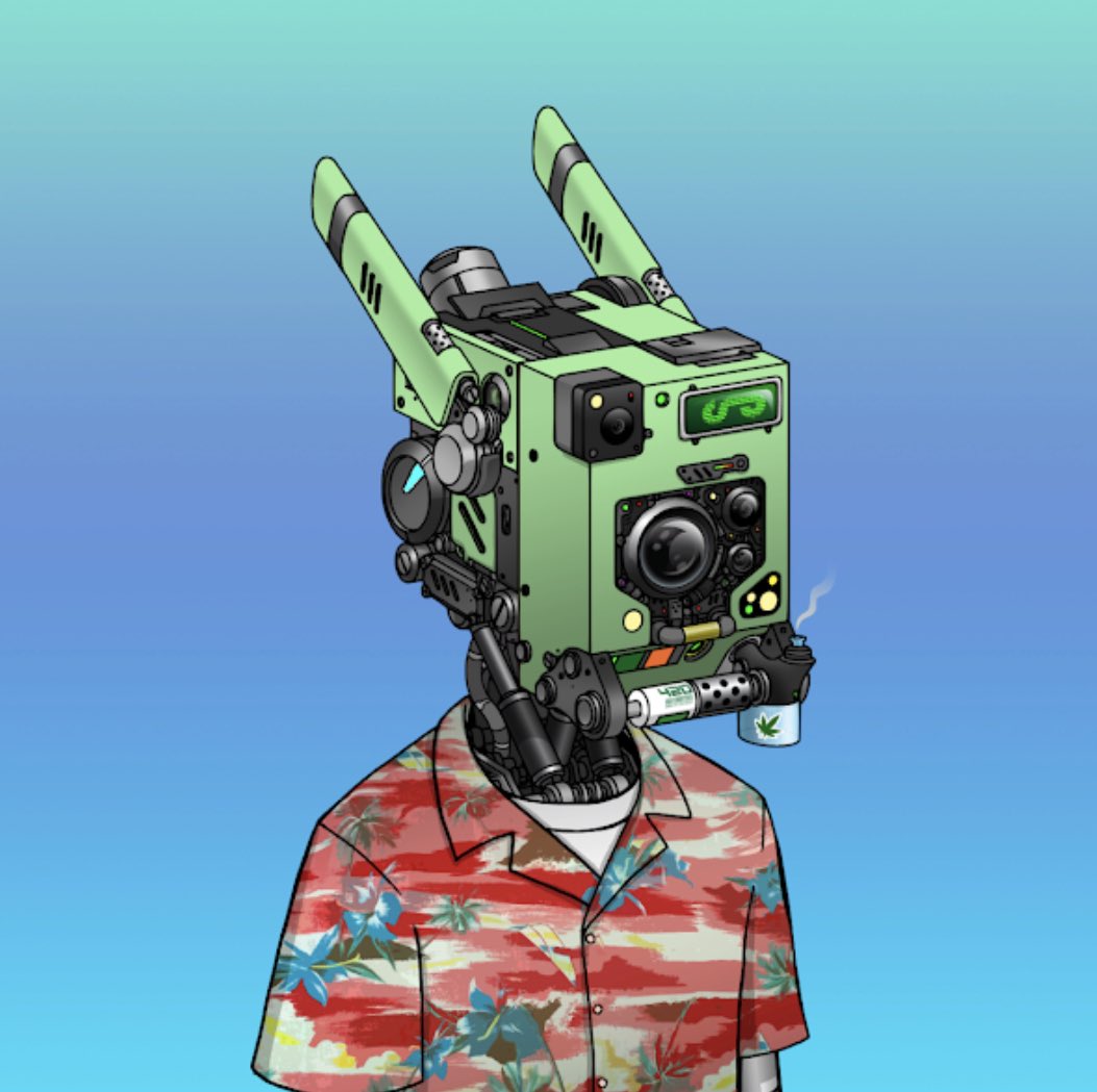 I suppose if any goddamn robot were worthy of my name, this fella would pass for a good Hunter Bot Thompson.