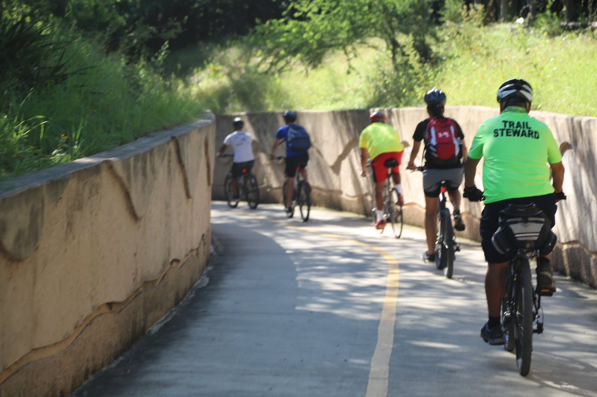SAParksandRec's tweet photo. Whether you are walking, jogging, hiking, biking or running there are plenty of scenic routes and hidden gems.  You may find yourself winding through natural landscapes, parks, green spaces, and waterways. 🥰 #ExploreTheFun
•••
Share and tag a friend.😊📸
#SAParksAndRec https://t.co/9sLTt0u7Pv