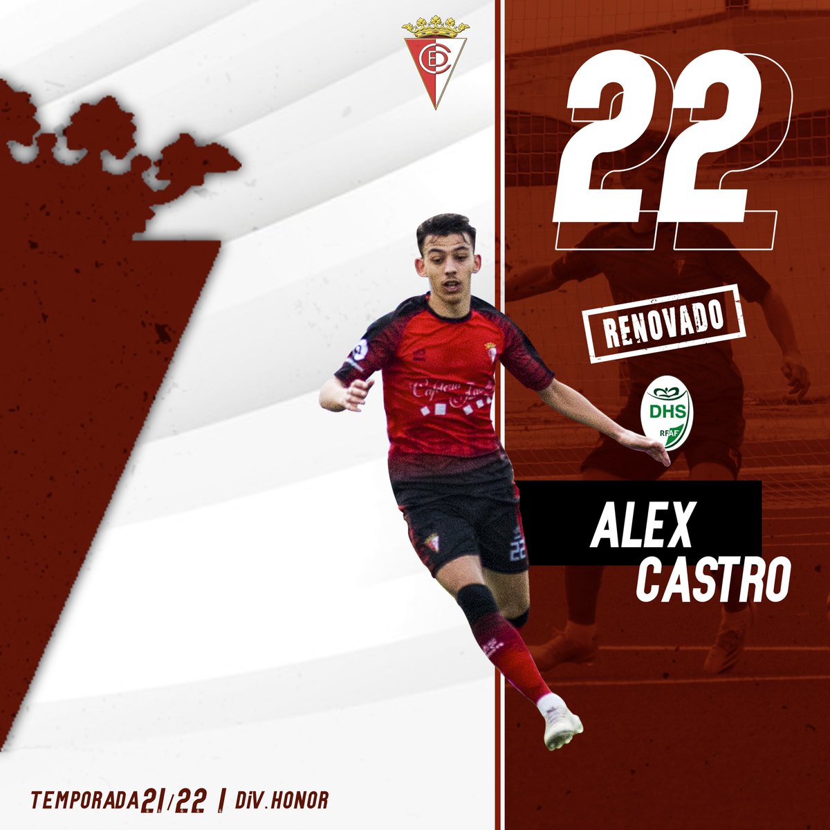 🔴 RENOVADO |

☑️ ÁLEX CASTRO. El último jugador de calle, pillería, 1 vs 1, esencia. A pesar de su juventud, juega como si fuese un veterano. Nunca pierde un balón, nunca da un balón por perdido. Tenemos la suerte de seguir contando con el. 
¡Grande ÁLEX! 👏👏

#ORGULLOEGABRENSE