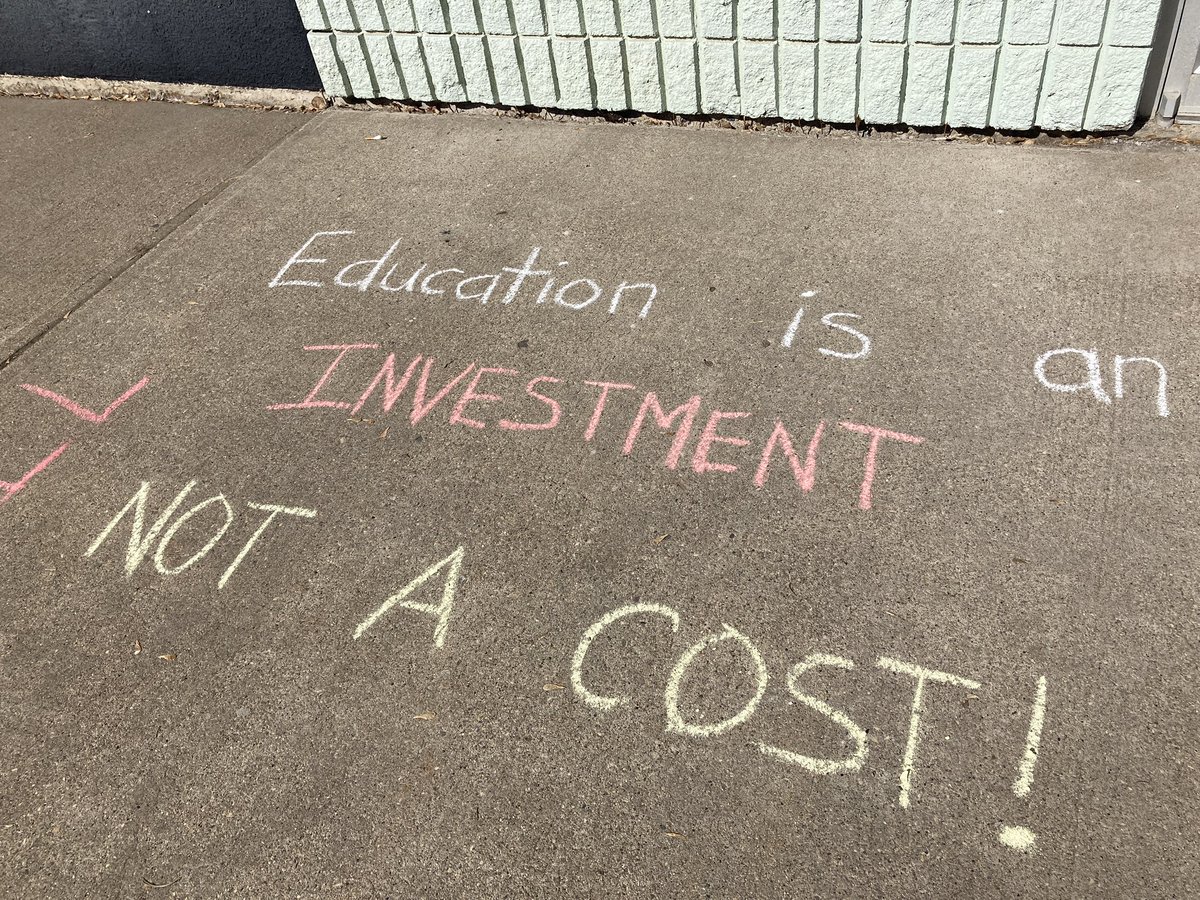 TheFrenchWong's tweet photo. Gave LaGrange feedback about her appallingly terrible draft curriculum & disdain for public ed, & now she thinks chalk ruins sidewalks.
Your turn, Alberta public education advocates!
#LaGrangeIsLaGarbage #DitchTheDraft #ThisDraftIsDaft #AbEd #AbEdFail #AbLeg #AbPoli #FireTheUCP https://t.co/F0D4w7qUUK