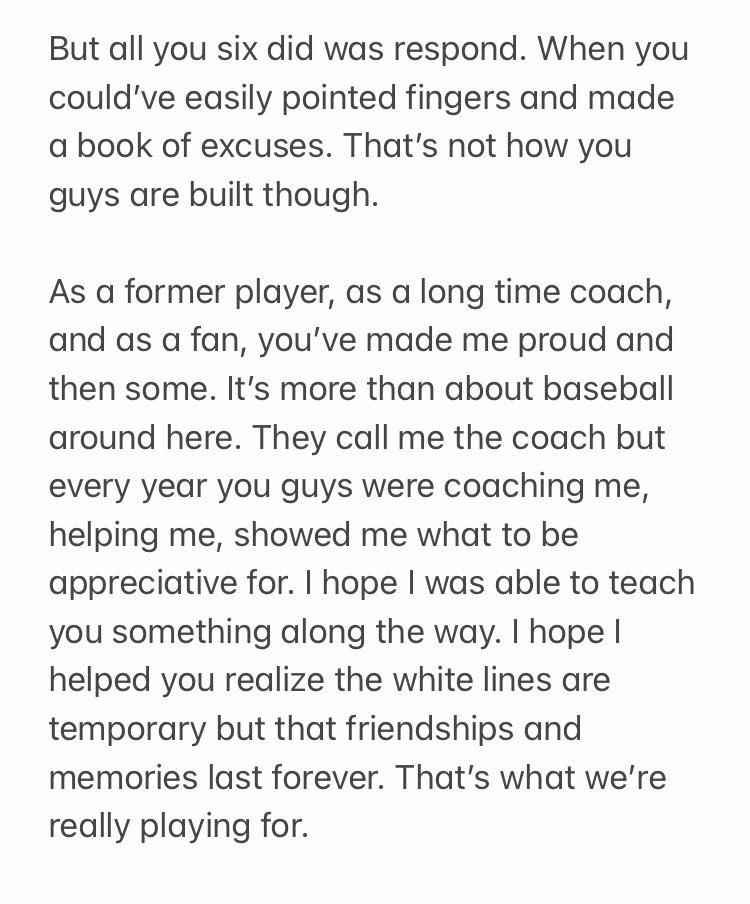 heynowonefour's tweet photo. to Rocky Hill, Cromwell, and Portland.

appreciate what we have, because it’s special. 

To my six guys aging out, what you’ve done will live on forever in these towns.

Thank you. #RWTW https://t.co/UxRk8jN3O1