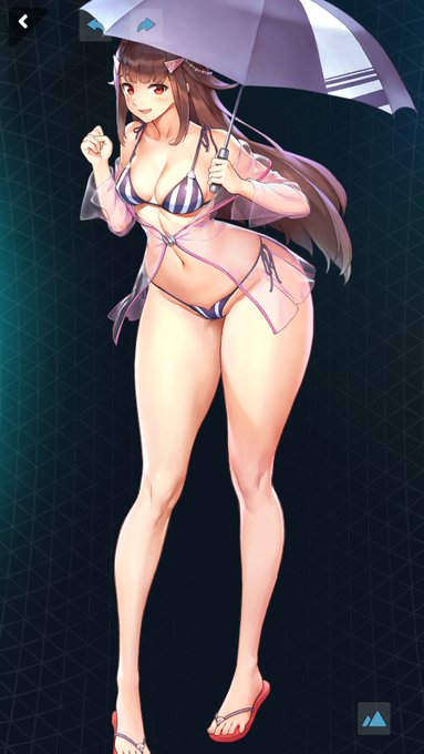 スレイプニールは夏女って感じが似合う! 