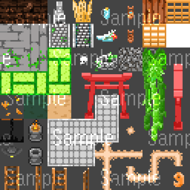 Junkpixel ドット絵素材置場