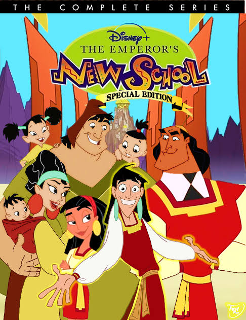 The emperor new groove. Император Куско обложка. Новая школа императора DVD. The Emperor s New School.