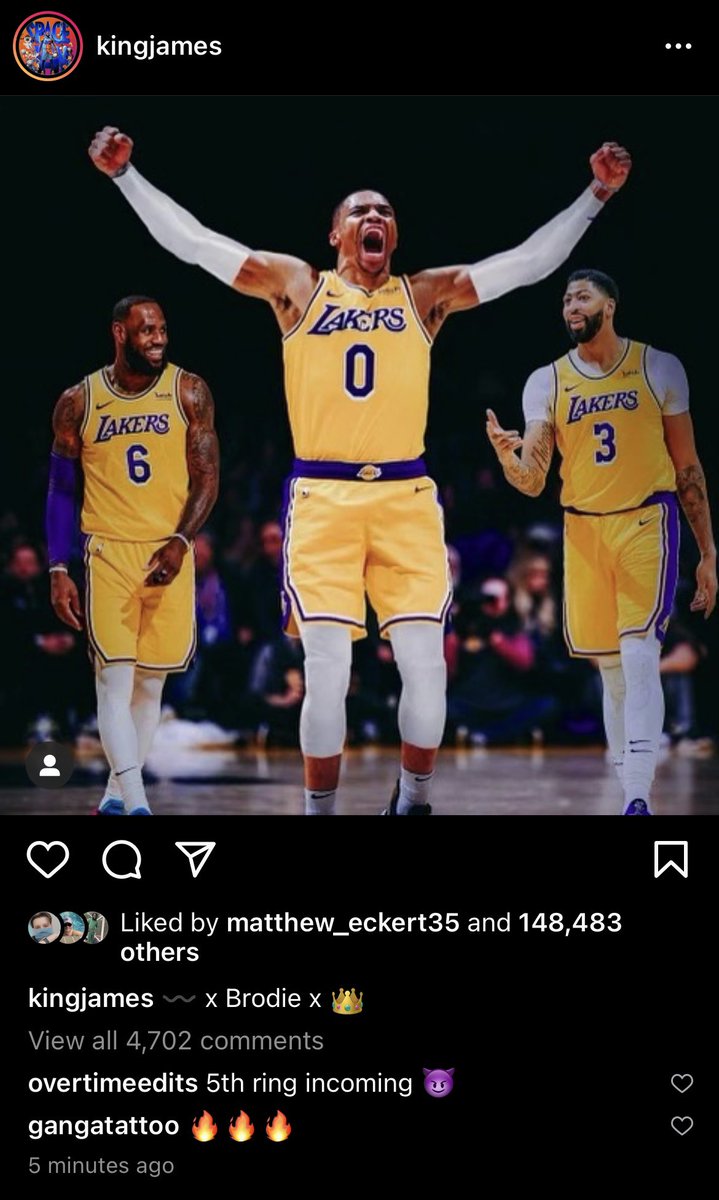 overtime's tweet photo. LEBRON IS READY 🔥🔥🔥 https://t.co/05GJVb5Izg
