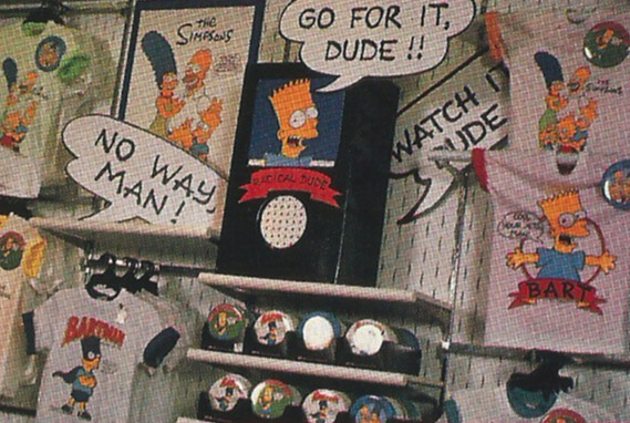 dailysimpsons's tweet photo. #TheSimpsons displays at @jcpenney, 1990. https://t.co/AXdEatgNZu