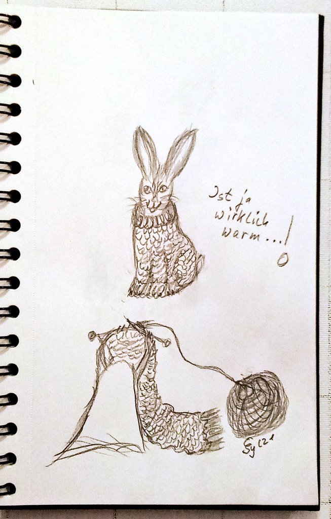 SyllaCarmen's tweet photo. Moin moin Ihr Lieben Hasies 🥕🐰🐇❣️
@schokoladchen #Julinchen #kleineKunstkkasse #Pencilscetch #illustration #Aughost #haunted_collectiv #artistsontwitter #ArtistsOnTwitter
Wird es dem Hasi nicht zu warm? Aber wer beschwert sich schon, wenn ein so liebes Ghostie......👻🤍
!B https://t.co/Cckhz1eLxD