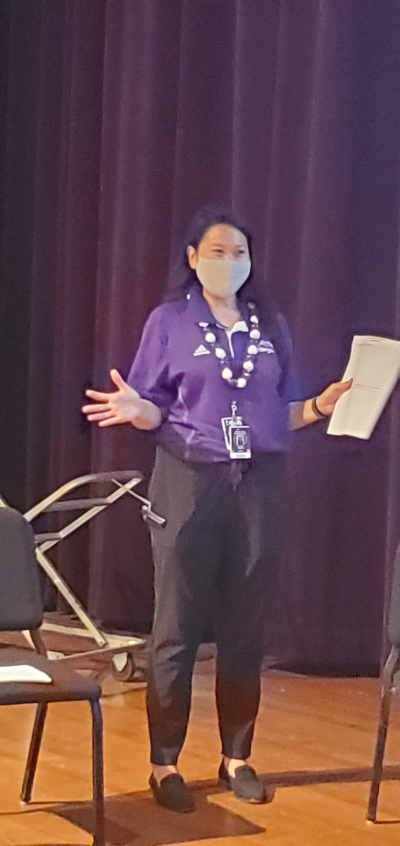 DaphneOkunaga's tweet photo. So proud of @SKagamida for leading this session of "Creating A Sense of Belonging." Amazing job by our new @PearlCityHS CISL VP! So much heart in these small group sessions!!! #PurpleRunsDeep #ChargerPride https://t.co/dVeL3Ca9jl