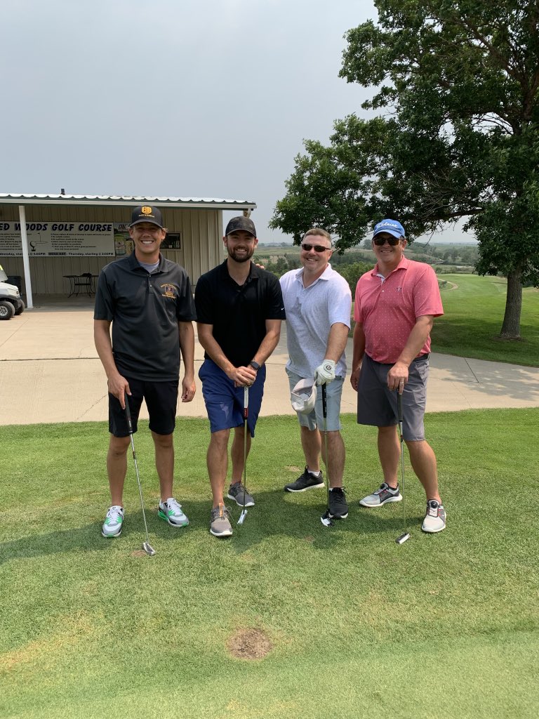 NDSenateGOP's tweet photo. We had a wonderful time yesterday. Thank you to all of our supporters for making the 10th Annual Bob Stenehjem Memorial Tournament a success! https://t.co/wzlpJFmSd6